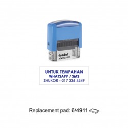 Trodat 4911 Ideal Self Inking Stamp 38x14mm